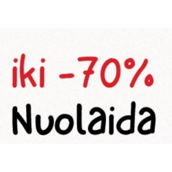 Prekės su akcijomis iki 70%