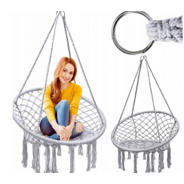 Sūpynės „Gandro lizdas“ pilka