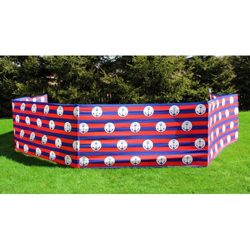 Paplūdimio užuovėja - tvorelė 6 m. "Raudonas inkaras"