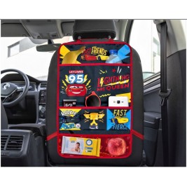 Kelioninis automobilio organizatorius - sėdynės apsauga "Žaibas Makvynas"