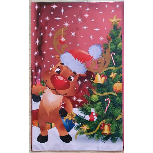 001 Dovanų maišelis M dydžio (Raudonas)