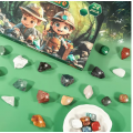 Advento kalendorius "Akmenys - Jaunojo Tyrinėtojo Mineralų Kolekcija" 