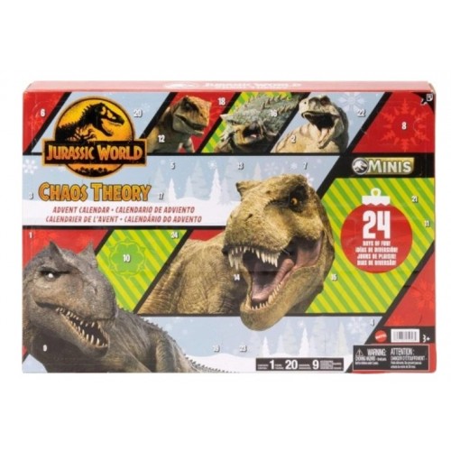 Advento kalendorius "Dinozaurai - Juros Periodo parkas"