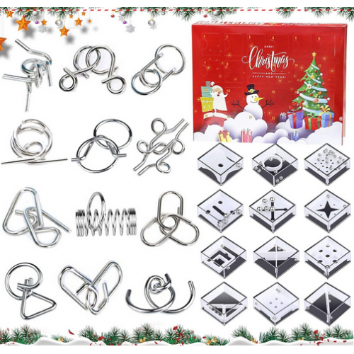 Advento kalendorius "Galvosūkiai ir loginio mąstymo žaidimai"