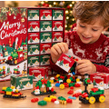 Advento kalendorius "Konstruktorius Kalėdinis traukinys"