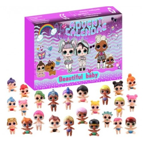 Advento kalendorius "Lėlės"