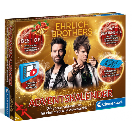 Advento kalendorius "Magija - triukai su brolių Ehrlich pamokomis "
