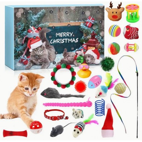 Advento kalendorius  Jūsų augintiniams "Veikla katėms" (Pažeista pakuotė)