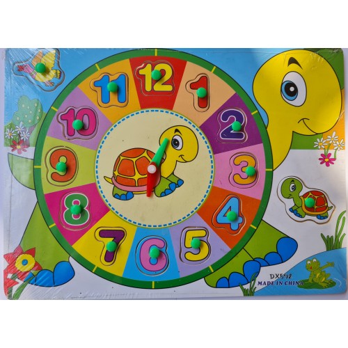 Medinė delionė laikrodukas