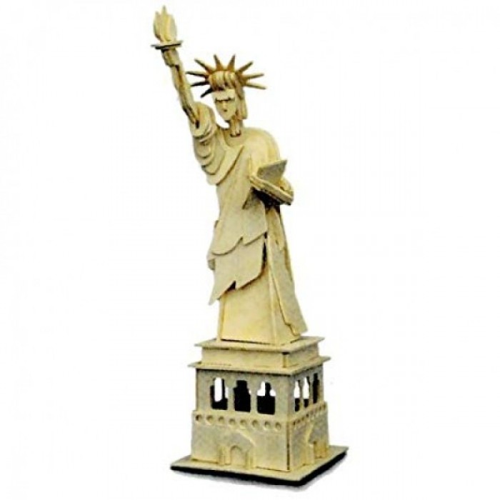 3D medinė delionė "Laisvės statula"