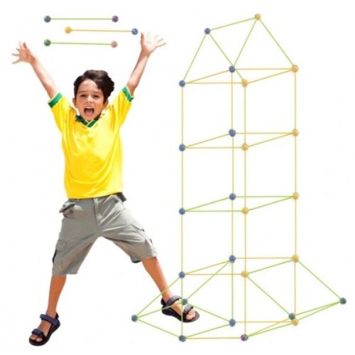 Konstruktorius "Namas iš šiaudelių 320 vnt."