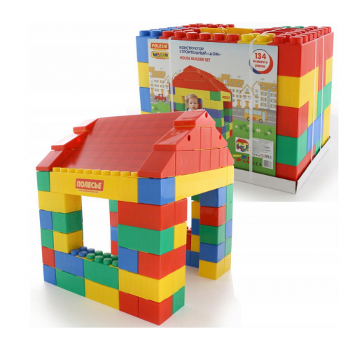 Konstruktorius "Gigantiškos kaladėlės Wader " 134 dalių 