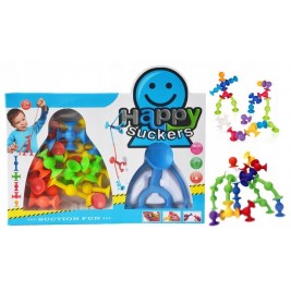 Konstruktorius linksmieji siurbtukai Happy suckers