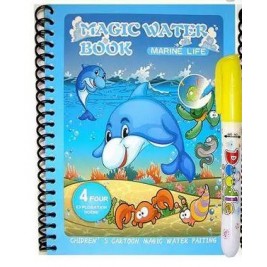 Piešimo su vandeniu knygelė 