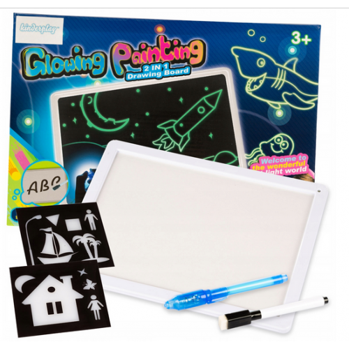 Piešimo lenta "Piešk su šviesa 2in1"  A4