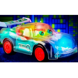 Magiškas grojantis, šviečiantis ir pats važiuojantis Makvyno automobilis