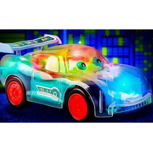 Magiškas grojantis, šviečiantis ir pats važiuojantis Makvyno automobilis