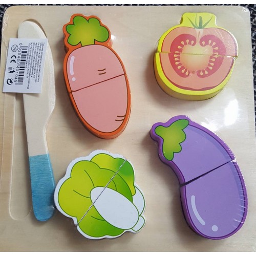 Medinės pjaustamos daržovės