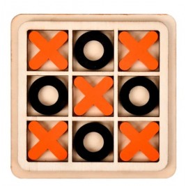 Medinis žaidimas "Kryžiukai-nuliukai" (M dydis)