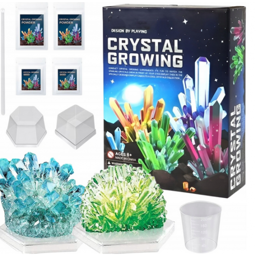 Kristalų auginimas: Stebuklingas Mokslo Eksperimentas