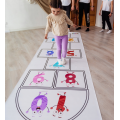 Žaidimų kilimėlis "HOPSCOTCH GAME" 300 x 100 cm.