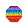 Pop it antistresinis žaislas "Daugiaspalvis aštuonkampis"