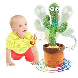 Šokantis ir atkartojantis žodžius kaktusas