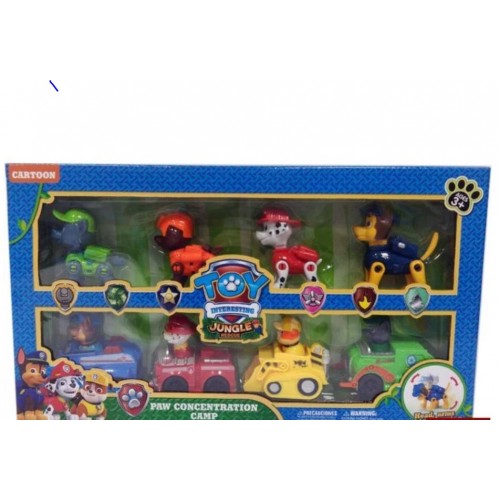 Šunyčiai Patruliai 8 vnt. rinkinys 