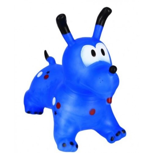 Šokinėjimo, lygsvaros šuniukas (mėlynas)