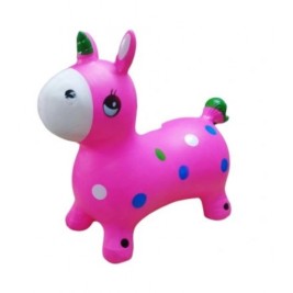 Šokinėjimo, lygsvaros vienaragis (rožinis)