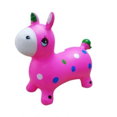 Šokinėjimo, lygsvaros vienaragis (rožinis)