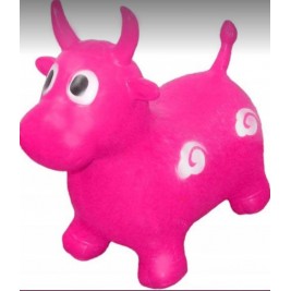 Šokinėjimo, lygsvaros karvutė (rožinė) 