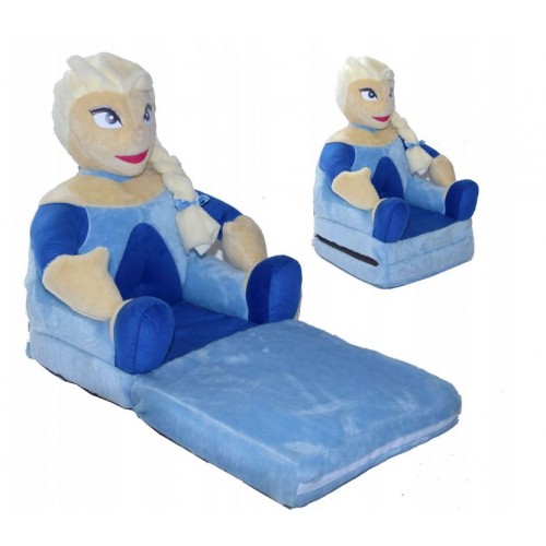 Vaikiškas fotelis - lova "Ledo šalis"