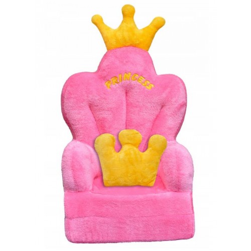 Vaikiškas fotelis - lova "Rožinė karūna"