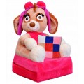 Vaikiškas fotelis - lova "Šunyčiai patruliai rožinė"