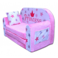 Vaikiška midi sofa - lova "Princesė" 02