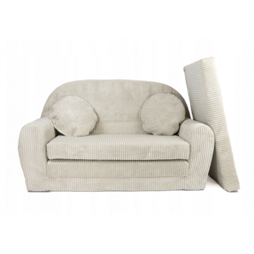 Vaikiška midi sofa - lova "Galeriat"  Šviesiai smėlinė