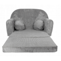 Vaikiška midi sofa - lova "Galeriat"  Pilka