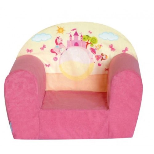 Vaikiškas foteliukas "Princesės pilis" 