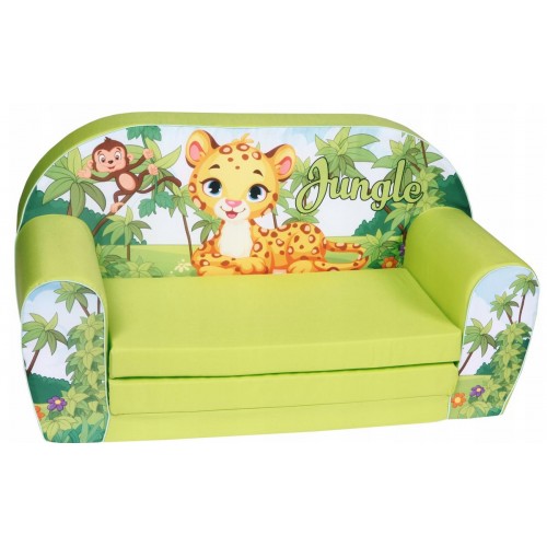 Vaikiška sofa - lova "Džiunglės"
