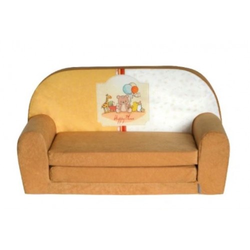 Vaikiška mini sofa - lova "Gyvūnai" 01