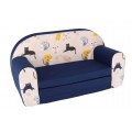 Vaikiška mini sofa - lova "Katės"