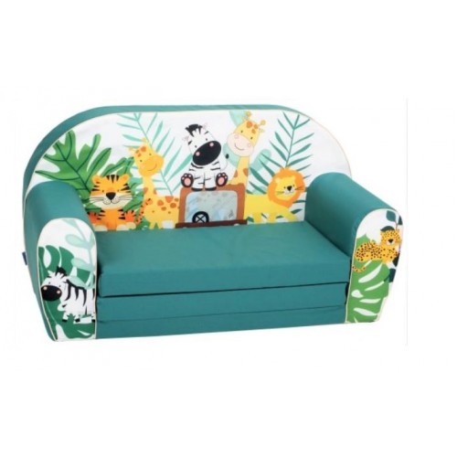 Vaikiška mini sofa - lova "Keliautojai"