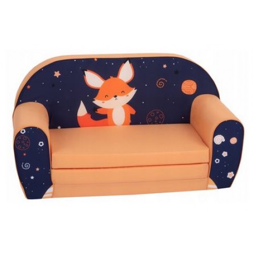 Vaikiška mini sofa - lova "Lapė"