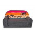 Vaikiška mini sofa - lova "Palmės"