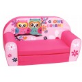 Vaikiška sofa - lova "Pelėdos"