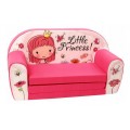 Vaikiška mini sofa - lova "Princesė"