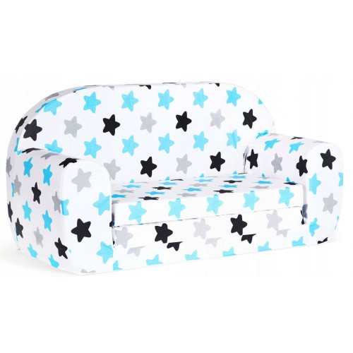 Vaikiška mini sofa - lova "Žvaigždės"