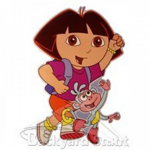 Sienų-baldų lipdukai Dora 01