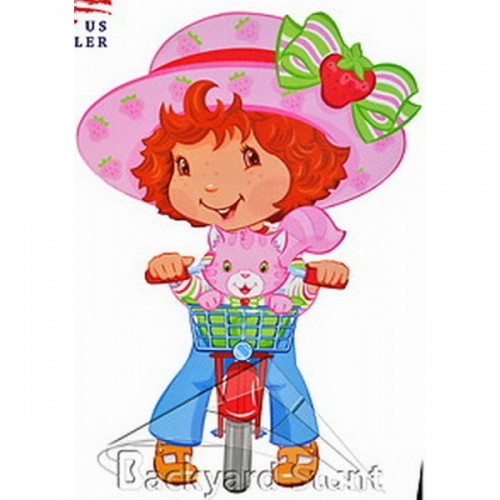 Sienų-baldų lipdukai Mergytė braškytė 04